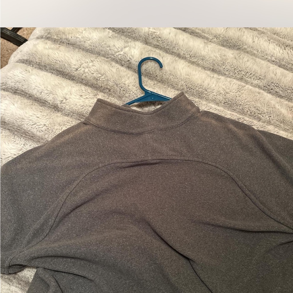 Mountain Hardware Gray Quarter-Zip Pullover - image 7